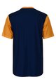 HOLOKOLO Cyklistický dres s krátkym rukávom - UNIVERSE MTB - oranžová/čierna