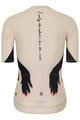 RIVANELLE BY HOLOKOLO Cyklistický krátky dres a krátke nohavice - HANDS LADY  - čierna/béžová