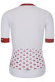 RIVANELLE BY HOLOKOLO Cyklistický krátky dres a krátke nohavice - FRUIT LADY  - biela/čierna/červená
