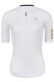 RIVANELLE BY HOLOKOLO Cyklistický krátky dres a krátke nohavice - VICTORIOUS GOLD LADY - biela/čierna