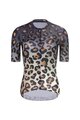 RIVANELLE BY HOLOKOLO Cyklistický krátky dres a krátke nohavice - WILDCAT - čierna/hnedá
