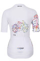 RIVANELLE BY HOLOKOLO Cyklistický krátky dres a krátke nohavice - MAAPPI ELITE - žltá/biela