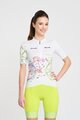 RIVANELLE BY HOLOKOLO Cyklistický krátky dres a krátke nohavice - MAAPPI ELITE LADY - žltá/biela