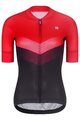 RIVANELLE BY HOLOKOLO Cyklistický krátky dres a krátke nohavice - ARROW II - čierna/červená