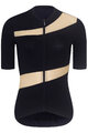 RIVANELLE BY HOLOKOLO Cyklistický krátky dres a krátke nohavice - GLAMOR - béžová/čierna