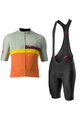 CASTELLI Cyklistický krátky dres a krátke nohavice - A BLOCCO - čierna/viacfarebná