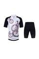 HOLOKOLO Cyklistický krátky dres a krátke nohavice - RIDERS KIDS - viacfarebná/biela/čierna