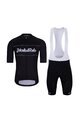 HOLOKOLO Cyklistický krátky dres a krátke nohavice - GEAR UP - čierna