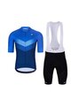 HOLOKOLO Cyklistický krátky dres a krátke nohavice - Holokolo ARROW II + - čierna/modrá