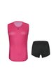 RIVANELLE BY HOLOKOLO funkčné tielko a boxerky - FUNKCIONAL BASELAYER - čierna/ružová