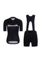 RIVANELLE BY HOLOKOLO Cyklistický krátky dres a krátke nohavice - GEAR UP  - biela/čierna