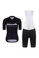 RIVANELLE BY HOLOKOLO Cyklistický krátky dres a krátke nohavice - GEAR UP - biela/čierna