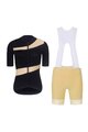 RIVANELLE BY HOLOKOLO Cyklistický krátky dres a krátke nohavice - GLAMOR - béžová/čierna