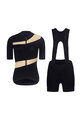 RIVANELLE BY HOLOKOLO Cyklistický krátky dres a krátke nohavice - GLAMOR - čierna/béžová