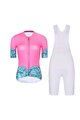 RIVANELLE BY HOLOKOLO Cyklistický krátky dres a krátke nohavice - MEDUSA - tyrkysová