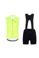 RIVANELLE BY HOLOKOLO Cyklistický krátky dres a krátke nohavice - PURE  - žltá/čierna