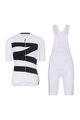 RIVANELLE BY HOLOKOLO Cyklistický krátky dres a krátke nohavice - MISSVELOAIRE - biela/čierna