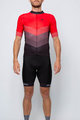HOLOKOLO Cyklistický krátky dres a krátke nohavice - NEW NEUTRAL - čierna/červená
