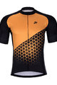 HOLOKOLO Cyklistický krátky dres a krátke nohavice - DUSK - čierna/oranžová