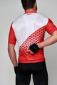 HOLOKOLO Cyklistický krátky dres a krátke nohavice - DUSK - červená/čierna/biela
