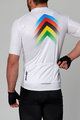 HOLOKOLO Cyklistický krátky dres a krátke nohavice - HYPER - dúhová/čierna/biela