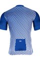 HOLOKOLO Cyklistický dres s krátkym rukávom - DAYBREAK - biela/modrá