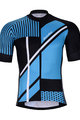 HOLOKOLO Cyklistický krátky dres a krátke nohavice - TRACE - modrá/čierna