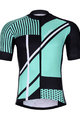 HOLOKOLO Cyklistický krátky dres a krátke nohavice - TRACE - svetlo modrá/čierna