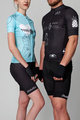 HOLOKOLO Cyklistický krátky dres a krátke nohavice - BLACK OUT - čierna