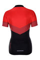 HOLOKOLO Cyklistický dres s krátkym rukávom - NEW NEUTRAL LADY - červená/čierna