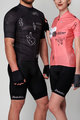 HOLOKOLO Cyklistický krátky dres a krátke nohavice - RAZZLE DAZZLE LADY - ružová/viacfarebná