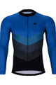HOLOKOLO Cyklistický dres s dlhým rukávom letný - NEW NEUTRAL SUMMER - modrá/čierna