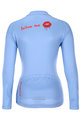 HOLOKOLO Cyklistický dres s dlhým rukávom letný - CASSIS LADY SMR - svetlo modrá