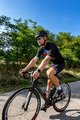 HOLOKOLO Cyklistický krátky dres a krátke nohavice - HYPER - čierna/dúhová