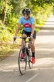 HOLOKOLO Cyklistický krátky dres a krátke nohavice - CASSIS LADY - čierna/svetlo modrá