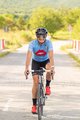 HOLOKOLO Cyklistický krátky dres a krátke nohavice - CASSIS LADY - čierna/svetlo modrá
