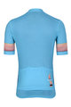 HOLOKOLO Cyklistický krátky dres a krátke nohavice - RAINBOW - svetlo modrá/čierna