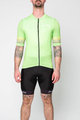 HOLOKOLO Cyklistický dres s krátkym rukávom - RAINBOW - zelená