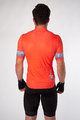 HOLOKOLO Cyklistický dres s krátkym rukávom - RAINBOW - červená