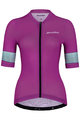 HOLOKOLO Cyklistický krátky dres a krátke nohavice - RAINBOW LADY - čierna/ružová