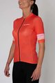 HOLOKOLO Cyklistický dres s krátkym rukávom - RAINBOW LADY - červená