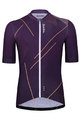 HOLOKOLO Cyklistický dres s krátkym rukávom - SPARKLE - fialová
