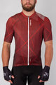HOLOKOLO Cyklistický dres s krátkym rukávom - SPARKLE - červená