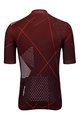 HOLOKOLO Cyklistický dres s krátkym rukávom - SPARKLE - červená
