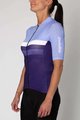HOLOKOLO Cyklistický dres s krátkym rukávom - SPORTY LADY - modrá/svetlo modrá