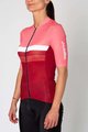HOLOKOLO Cyklistický dres s krátkym rukávom - SPORTY LADY - ružová/bordová