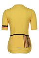 HOLOKOLO Cyklistický krátky dres a krátke nohavice - JOLLY ELITE LADY - žltá/čierna