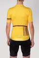 HOLOKOLO Cyklistický dres s krátkym rukávom - JOLLY ELITE LADY - žltá