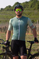 HOLOKOLO Cyklistický dres s krátkym rukávom - KIND ELITE - svetlo zelená
