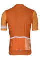 HOLOKOLO Cyklistický krátky dres a krátke nohavice - JUICY ELITE - oranžová/čierna